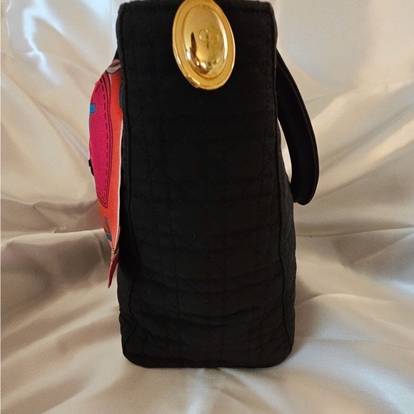 Christian Dior Authentic preloved CD Nylon Cannage Medium Lady Dior Bag - Picture 10 of 16
